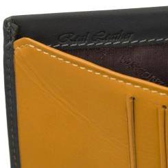 Кошелек Visconti VSL41 Clipper Grey/Mustard Фото 5