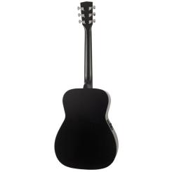 Гитара электроакустическая Cort AF510E Black Фото 2