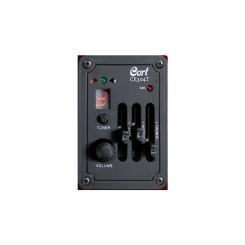 Гитара электроакустическая Cort AF510E Black Фото 6