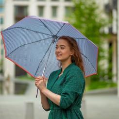 Зонт Fulton L354-041154 Minilite-2 Houndstooth Red Border Фото 1