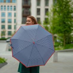 Зонт Fulton L354-041154 Minilite-2 Houndstooth Red Border Фото 2