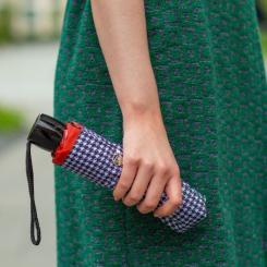 Зонт Fulton L354-041154 Minilite-2 Houndstooth Red Border Фото 4