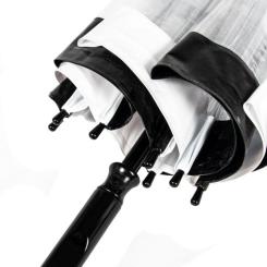 Зонт Fulton Birdcage-1 L041 Black White Фото 8