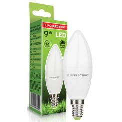 Лампочка EUROELECTRIC LED CL 9W 900Lm E14 4000K Фото 1