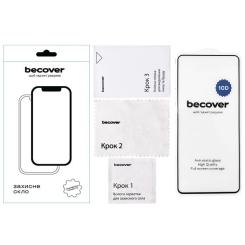 Стекло защитное BeCover Motorola Moto G55 10D Black Фото 2