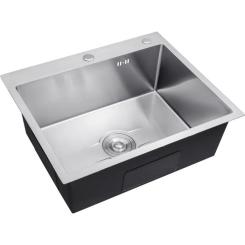 Мойка кухонная Kroner KDBrush6050HM Фото 3