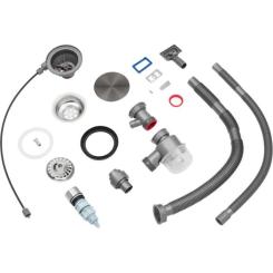 Мойка кухонная Kroner SchwarzeSET7546ARTHM Фото 10