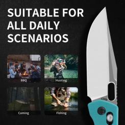 Нож CJRB Prado Aqua Green Фото 10