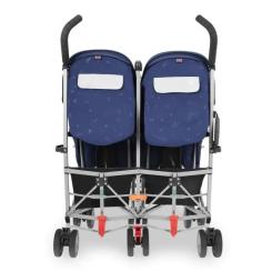 Коляска Maclaren Twin Triumph для двійні Blue/Silver Фото 4