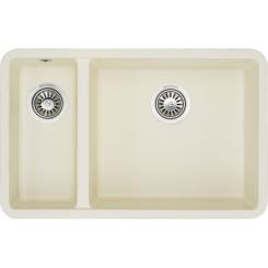 Мойка кухонная GRANADO Under top DOUBLE ivory Фото