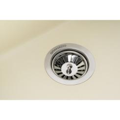 Мойка кухонная GRANADO Under top DOUBLE ivory Фото 3