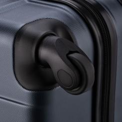 Чемодан Wenger Amplar, велика, пластик, 4 колеса, синя Фото 10