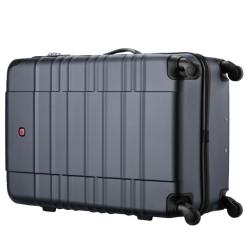 Чемодан Wenger Amplar, велика, пластик, 4 колеса, синя Фото 6