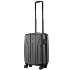 Чемодан Wenger Oryson, мала, пластик, 4 колеса, сіра Фото