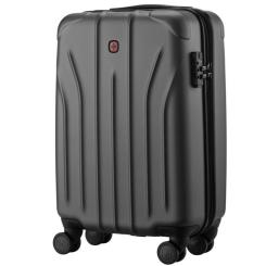 Чемодан Wenger Oryson, мала, пластик, 4 колеса, сіра Фото 1