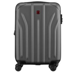 Чемодан Wenger Oryson, мала, пластик, 4 колеса, сіра Фото 3