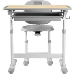Парта со стулом FunDesk Piccolino III Grey-w Фото 3