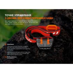 Фонарь Fenix HL18R-T V2.0 білий Фото 10