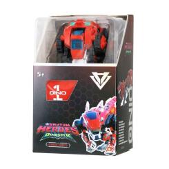 Трансформер Dinoster Динозавр - Красный Раптор-бот Фото 11