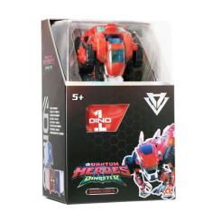 Трансформер Dinoster Динозавр - Красный Раптор-бот Фото 4