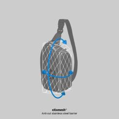 Сумка Pacsafe GO sling pack Розовая Фото 6