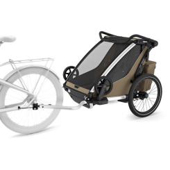 Коляска Thule Chariot Cross 2 Double (Faded Khaki) Фото 1