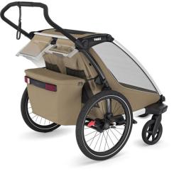 Коляска Thule Chariot Cross 2 Double (Faded Khaki) Фото 7