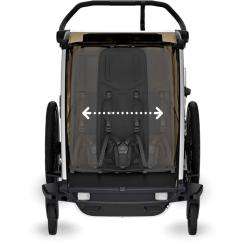 Коляска Thule Chariot Cross 2 Double (Faded Khaki) Фото 8
