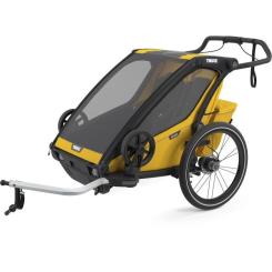 Коляска Thule Chariot Sport Double (Spectra Yellow) Фото