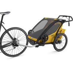 Коляска Thule Chariot Sport Double (Spectra Yellow) Фото 1