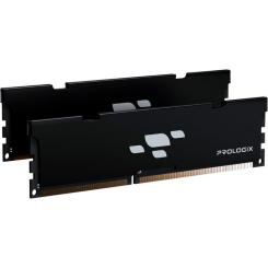 Модуль памяти для компьютера Prologix DDR5 32GB (2x16GB) 5600 MHz Black Фото 1