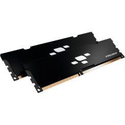 Модуль памяти для компьютера Prologix DDR5 32GB (2x16GB) 5600 MHz Black Фото 3
