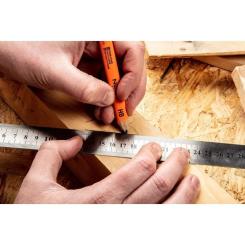 Линейка строительная Neo Tools нержавеющая сталь, 500мм Фото 3