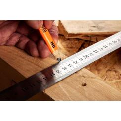 Линейка строительная Neo Tools нержавеющая сталь, 500мм Фото 5