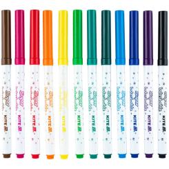 Фломастеры Kite Creative Superwashable 12 цветов Фото 1
