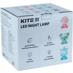 Ночник Kite Світильник LED з акумулятором Koala, рожевий Фото 2