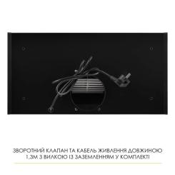 Вытяжка кухонная Weilor LUMINA WBG 65 BLACK Фото 10
