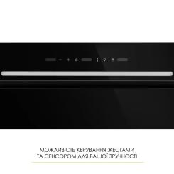 Вытяжка кухонная Weilor LUMINA WBG 65 BLACK Фото 3