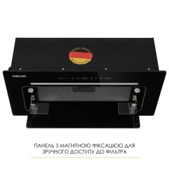 Вытяжка кухонная Weilor LUMINA WBG 65 BLACK Фото 7