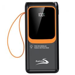 Батарея универсальная Aspiring Light 40 40000mAh PD/22.5W Фото