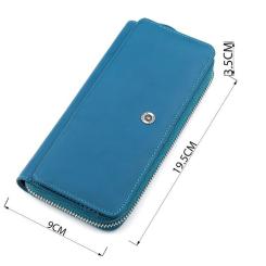 Кошелек Boston Голубой Фото 2