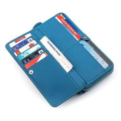 Кошелек Boston Голубой Фото 4