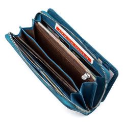 Кошелек Boston Голубой Фото 5