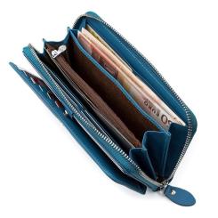 Кошелек Boston Голубой Фото 6