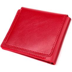 Кошелек Grande Pelle Из глянцевой натуральной кожи Красный Фото 1