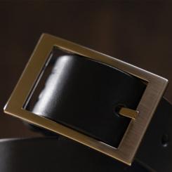 Ремень Grande Pelle Кожаный Синий Фото 7