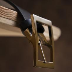 Ремень Grande Pelle Кожаный Синий Фото 8