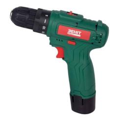 Шуруповерт Зеніт ЗША-12/15 S2 1.5Ah Фото 1