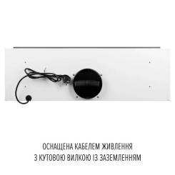 Вытяжка кухонная Perfelli DESIGN VISION 9 BIANCO SILENZIO Фото 9