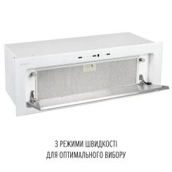 Вытяжка кухонная Perfelli DESIGN VISION 9 BIANCO SILENZIO Фото 7